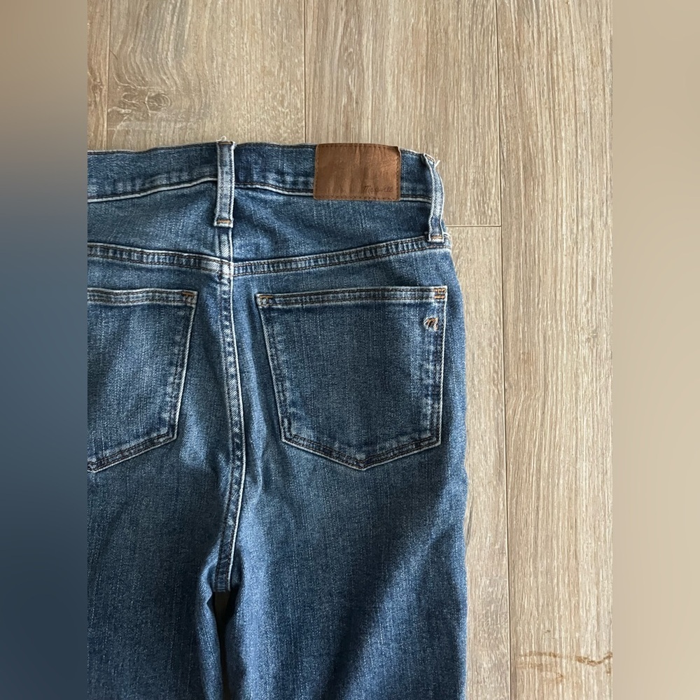 Madewell Women’s Tall Cali Demi-Boot Jeans in Glenside Wash - Size 25 Tall - Picture 7 of 10